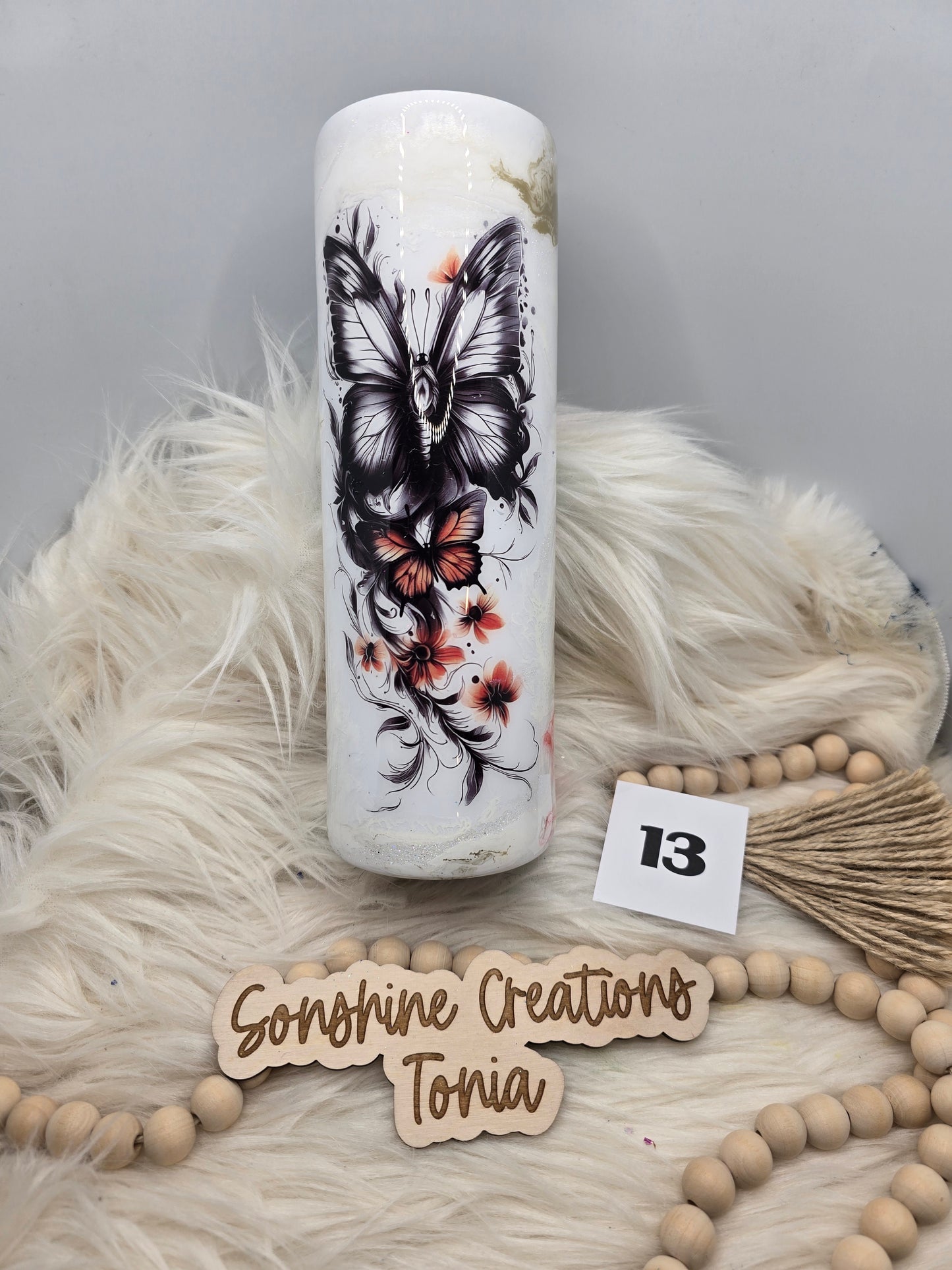 #13 Live Sale 5/31/2026 - 30oz Duo- Butterfly tattoo- Let them quote