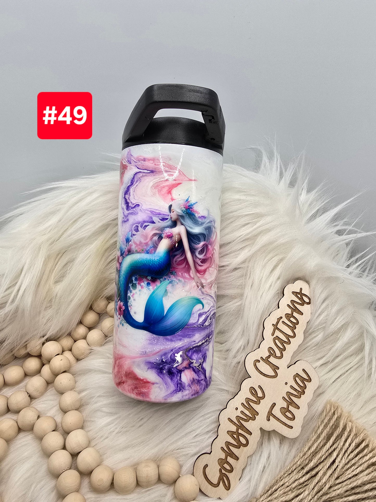 LIVE SALE 5/042025 - #49- 15oz Duo: Mermaid glow