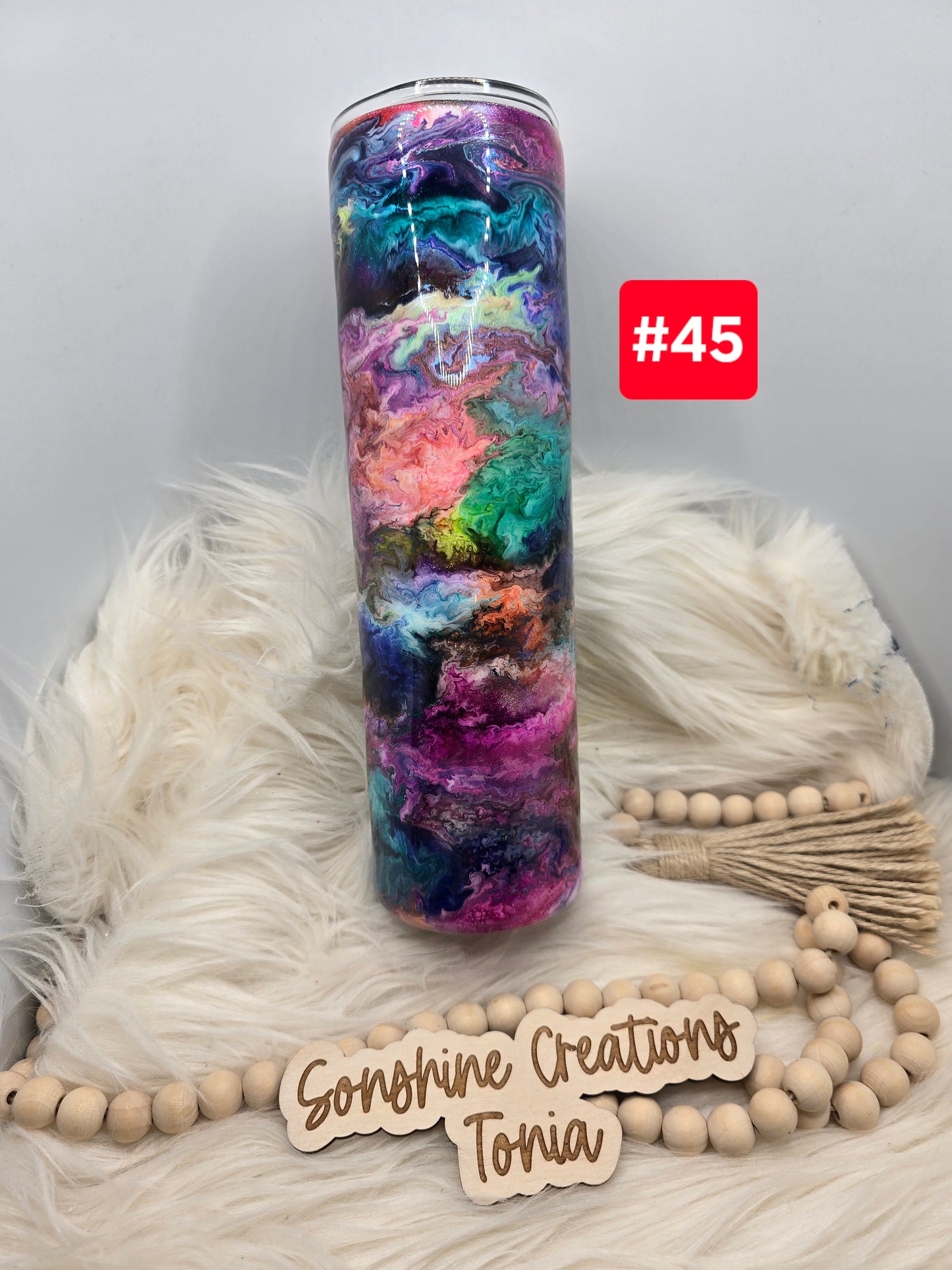 #45 Live Sale 5/03/2026 - 35oz Skinny- FAFO 23 inks (Glow)