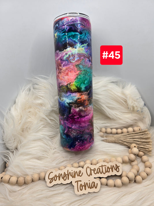 #45 Live Sale 5/03/2026 - 35oz Skinny- FAFO 23 inks (Glow)