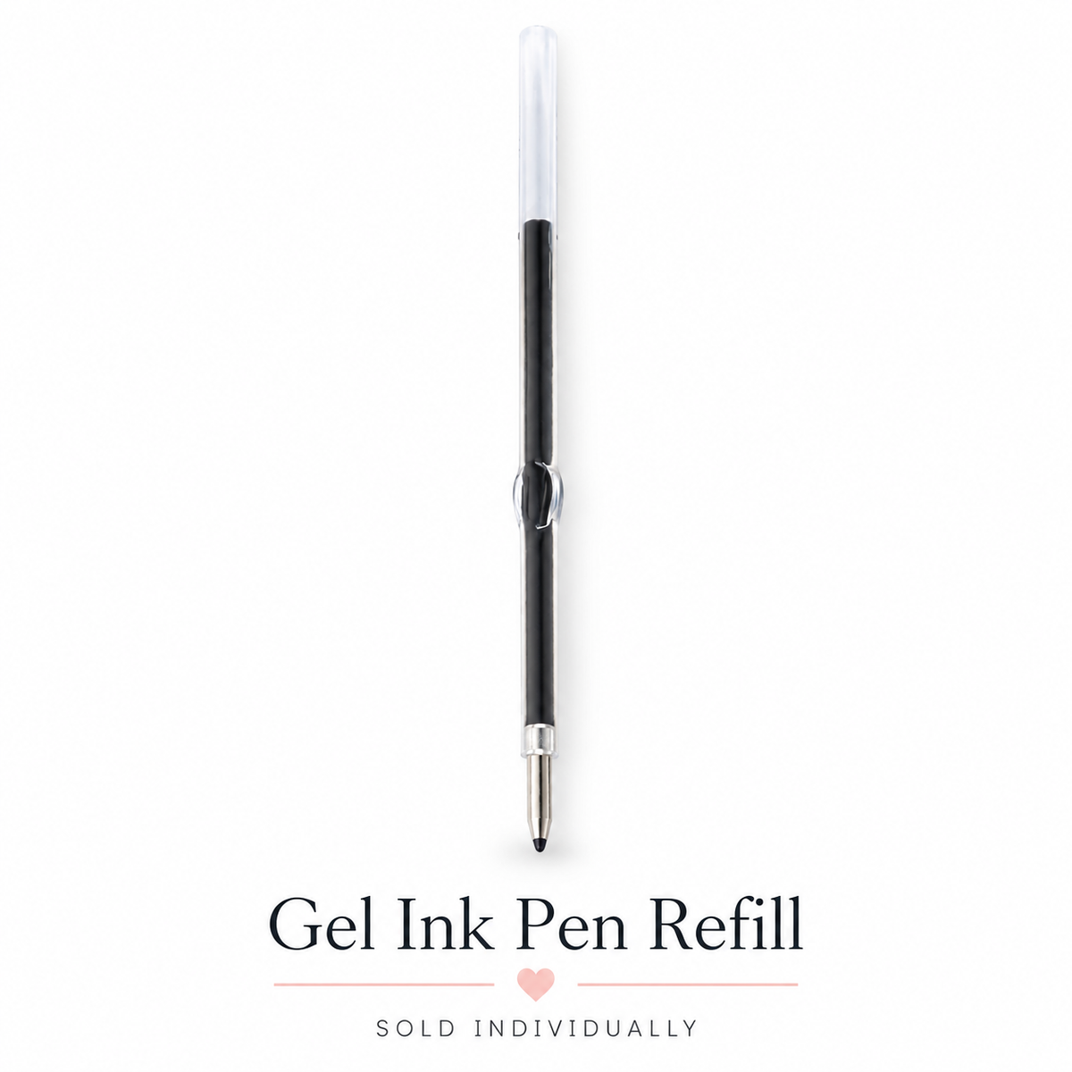 Gel ink pen refill