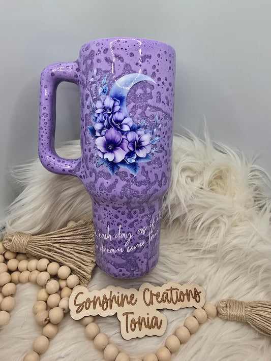 10/03/25 Tonia's Live Creations - 40oz Handle - Purple Moon