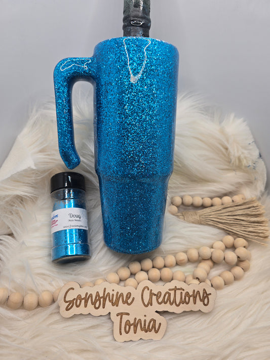 Live Hydrodipping base 4/23/26  10am cst live- 30oz Grippy- Freedom Glitter: Doug