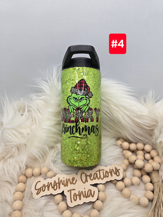 #4--Live Sale 12/07/2025 - 15oz Duo- Green man- Merry Grinchmas