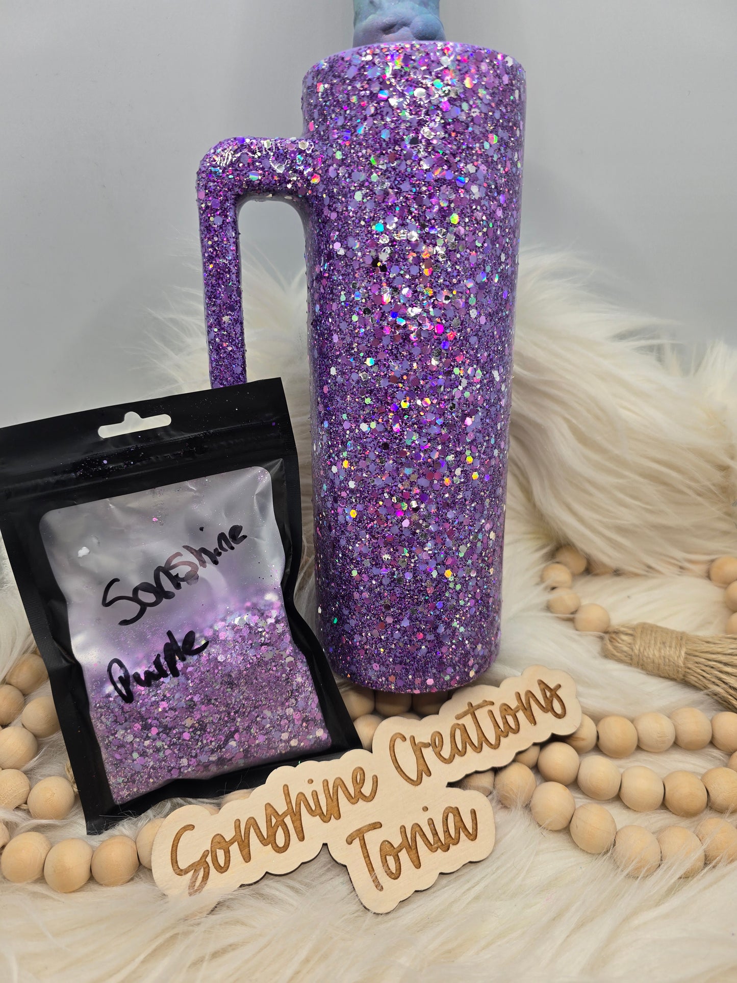 Live Hydrodipping base 4/07/26  7pm cst live- 20oz Skinny handle- Exclusive Sonshine Purple