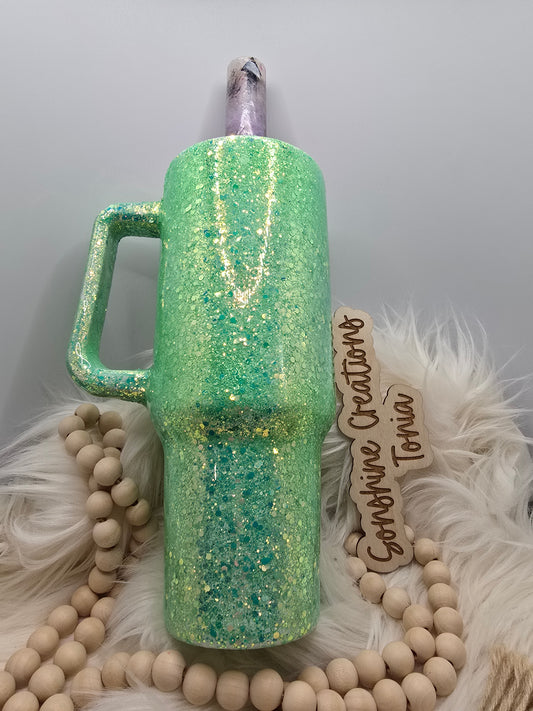 LIVE HYDRO DIP BASE 05/30/2025- 40oz Handle- CBE: Frankenstein 3