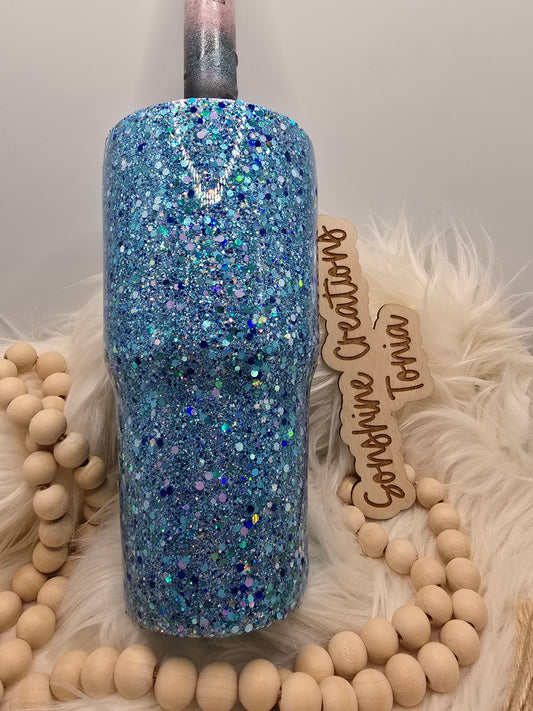 LIVE HYDRO DIP BASE 05/30/2025- 30oz Curve- CBE: Exclusive Blue mix