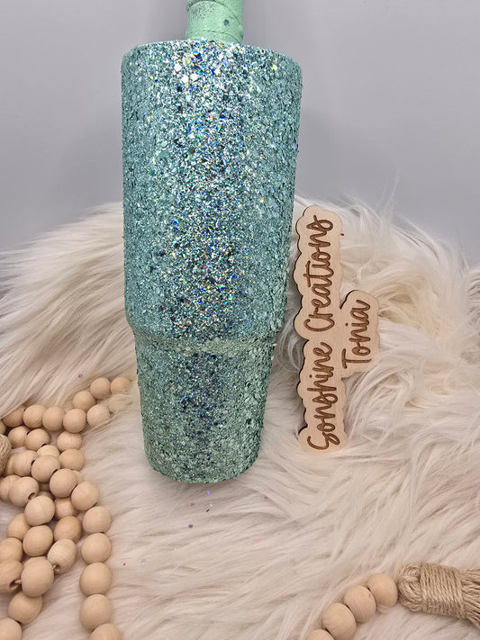 10/16/25  10am cst live- Custom Thursday- 30oz Clipmate- Freedom Glitter: Mermaid scales
