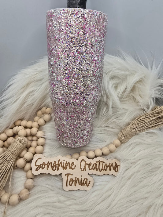 LIVE HYDRO DIP BASE 07/25/2025-30oz Clipmate- KGD vault Glitter: Treat Yourself