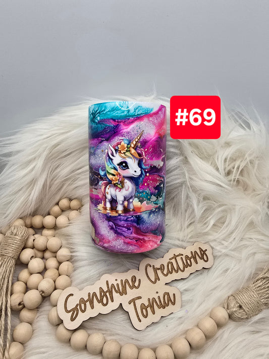 #69- Live Sale 09/14/2025 - 14 oz. Skinny: Unicorn