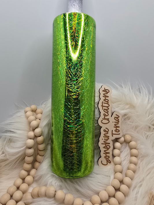 LIVE HYDRO DIP BASE 05/20/2025- 35oz Duo- Green  Holographic Foil