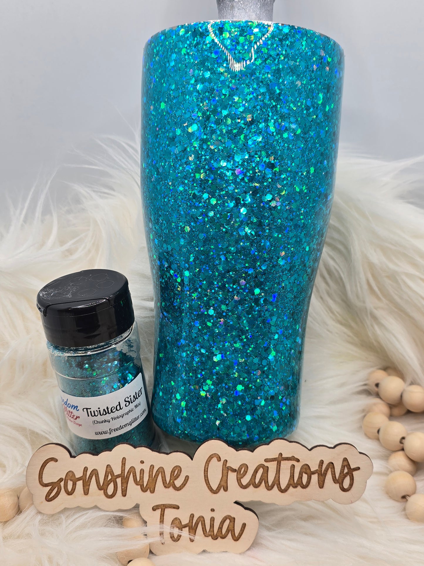 Live Hydrodipping base 12/19/25  10 am cst live- 30oz Curve- Freedom Glitter: Twisted Sister