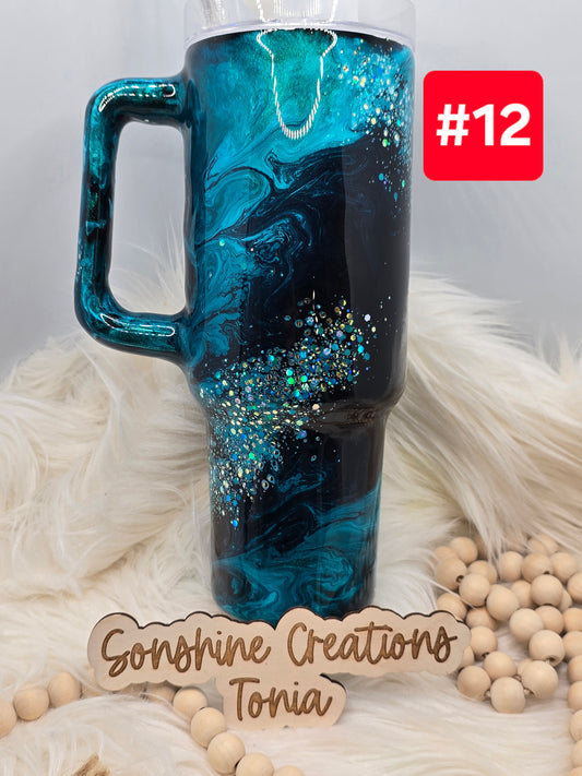 #12 Live Sale 2/01/2026 - 40oz Handle- Caribbean Storm