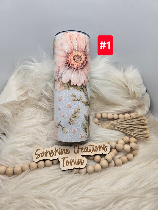 #01 Live Sale 5/03/2026 - 20oz Skinny Floral Wrap