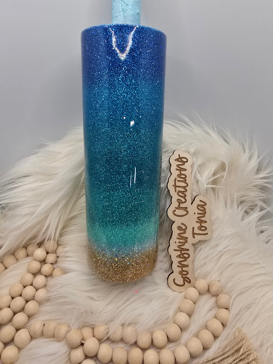 6/17/25 7pm cst live- Custom Tuesday-  30oz skinny- Beach ombre