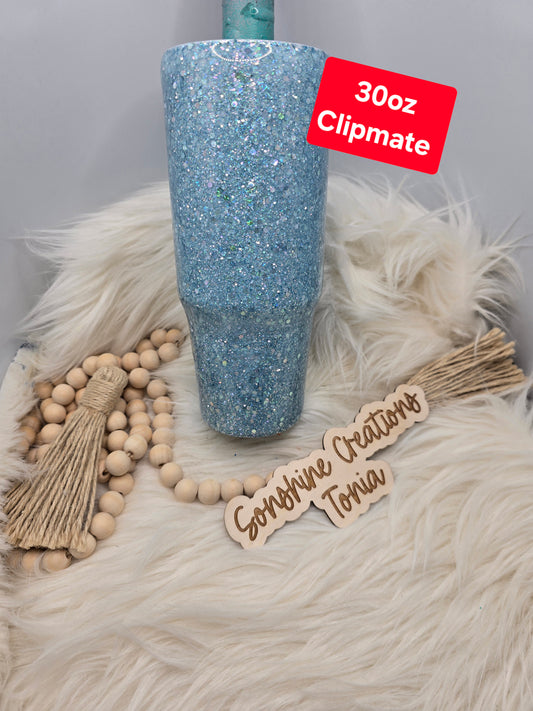 09/03/25  10am cst live- Custom Thursday- 30oz Clipmate- Freedom Glitter: Ariel
