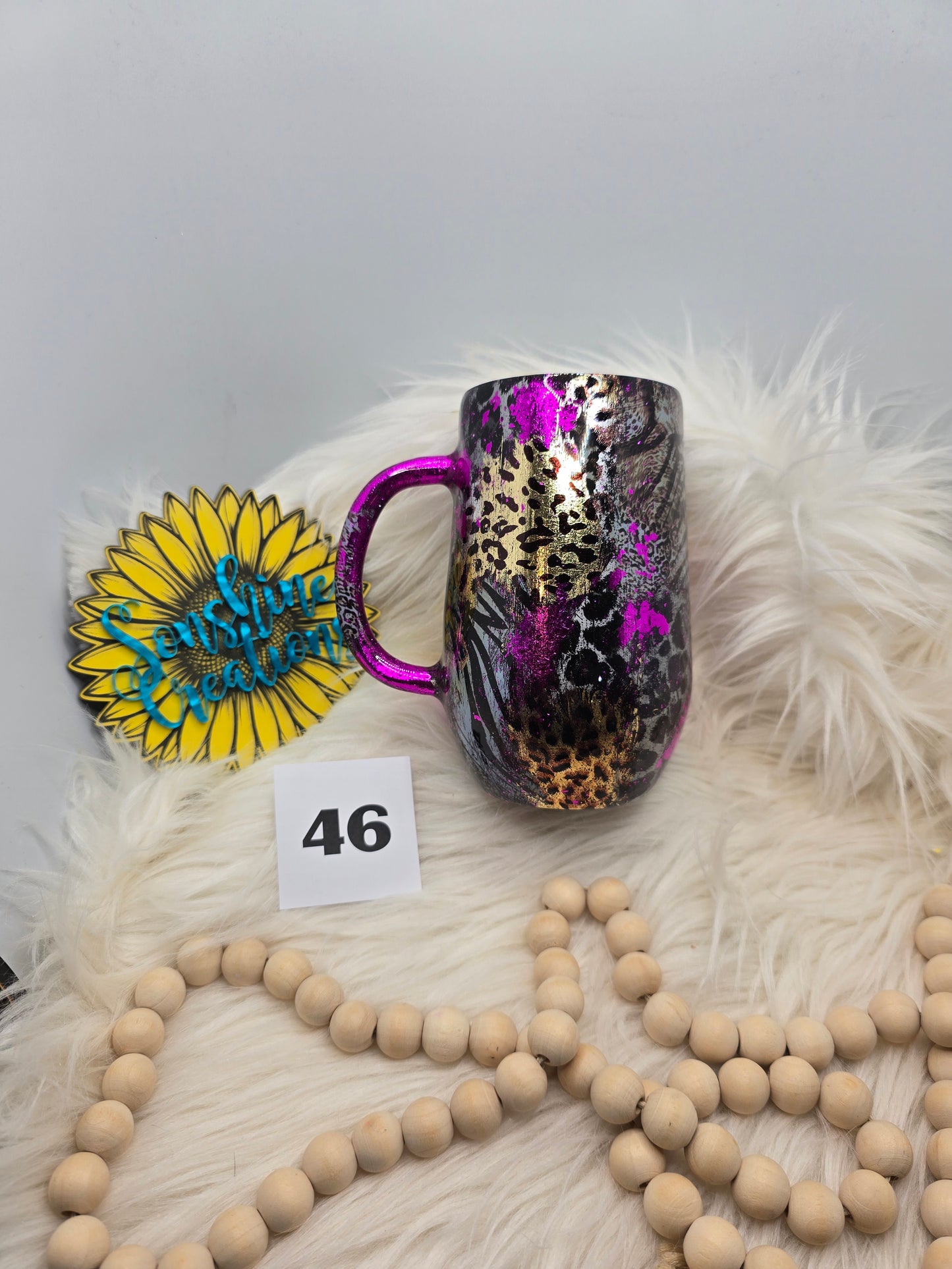 #46 - 16oz Coffee Mug - Lipstick Jungle