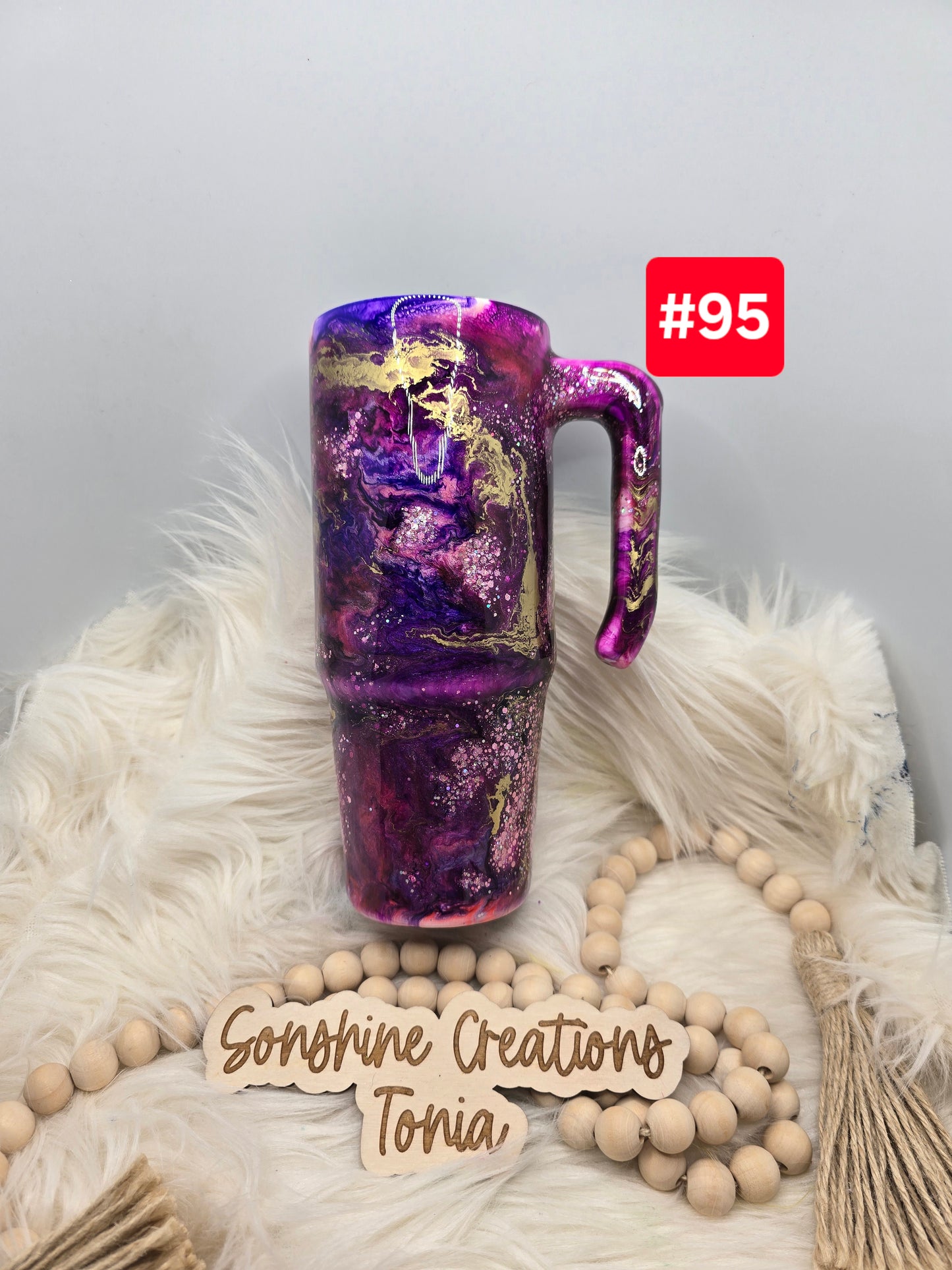 #95 Live Sale 2/01/2026 - 30oz Grippy- Pink, purple waymaker