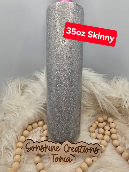 Live Hydrodipping base 12/01/25  7pm cst live-  35oz Skinny- Exclusive Silver