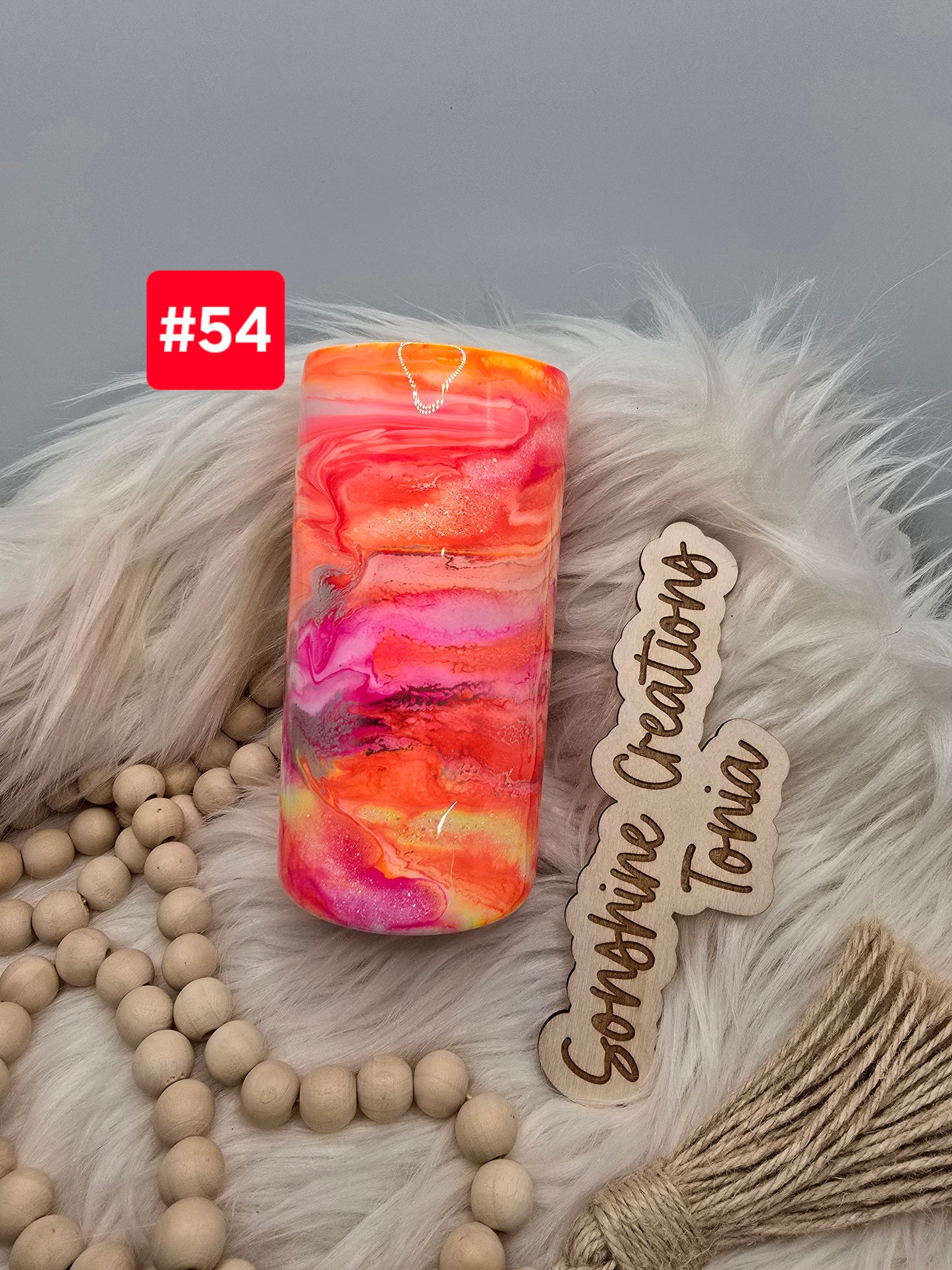 LIVE SALE 5/042025 - #54- 12oz Slim Can coozie duo: Summer Vibes