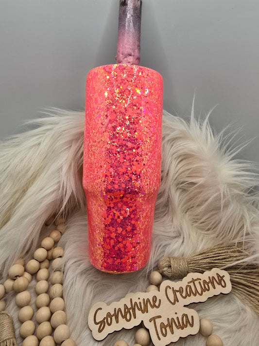 LIVE HYDRO DIP BASE 4/16/2025-  30oz Clipmate- Sparkly Memaw: Summer Kiss