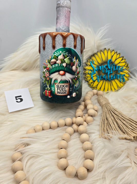 #5 - 14oz Thick - Gnome - Green Ombré with Drip