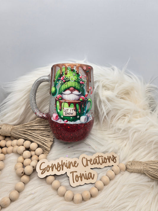 10/03/25 Tonia's Live Creations - 16oz Mug - Green gnome