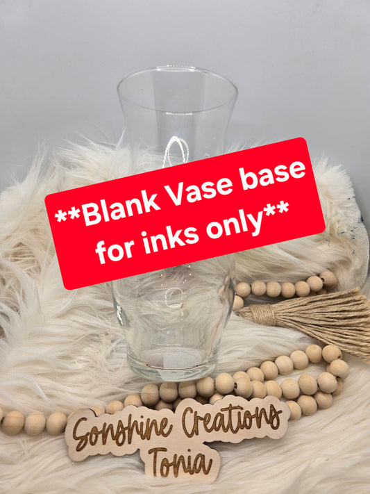 04/16/2026  10am cst live- Custom Thursday- Blank Glass Vase base