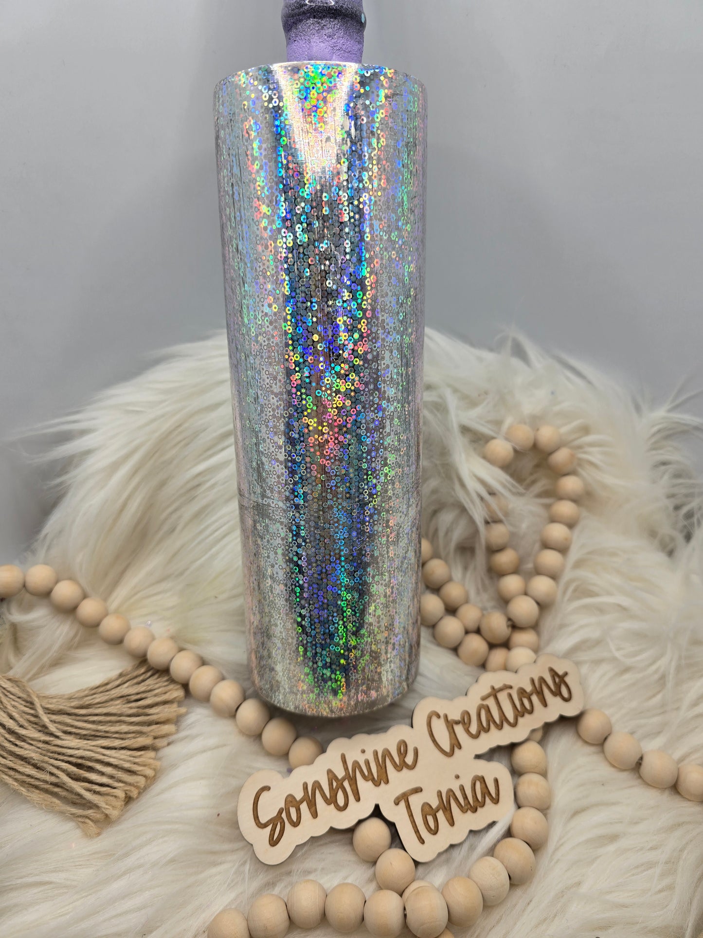 LIVE HYDRO DIP BASE 10/29/2025- 30oz Duo- Holographic foil