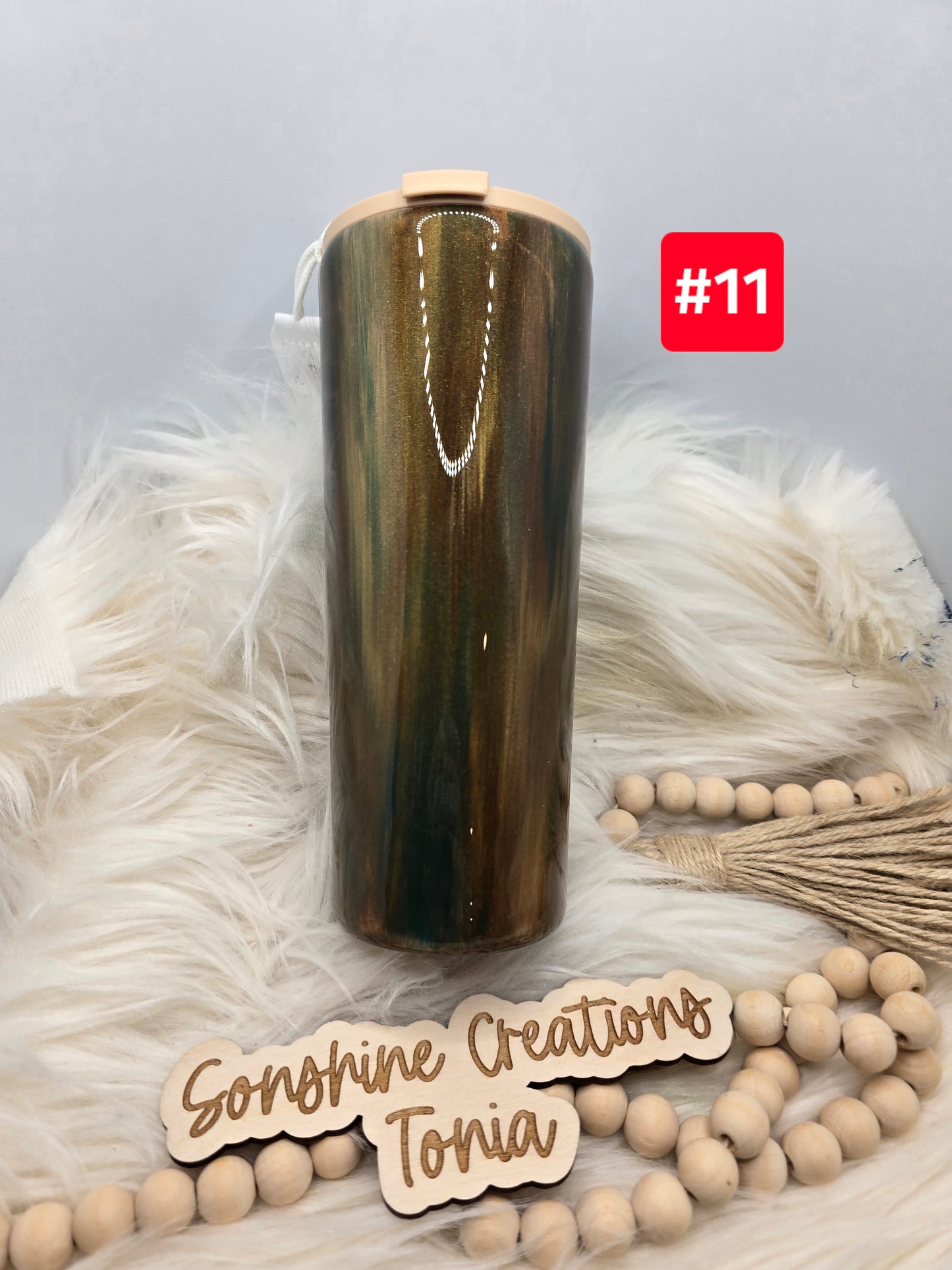 #11 Live Sale 5/03/2026 - 24oz Dual Flip- Brush Stroke, Flower, Just Breathe