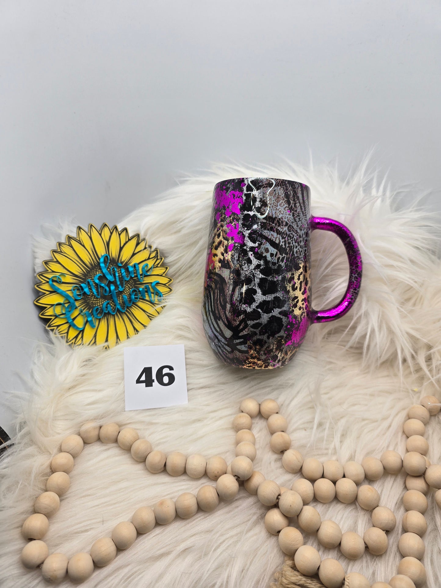 #46 - 16oz Coffee Mug - Lipstick Jungle