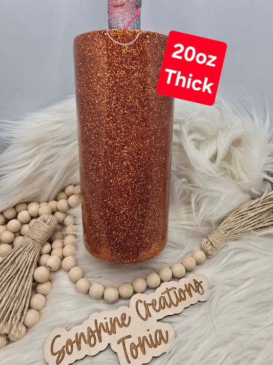 8/19/25 10am cst live- Custom Tuesday-  20oz Thick- Exclusive Orange Sapphire
