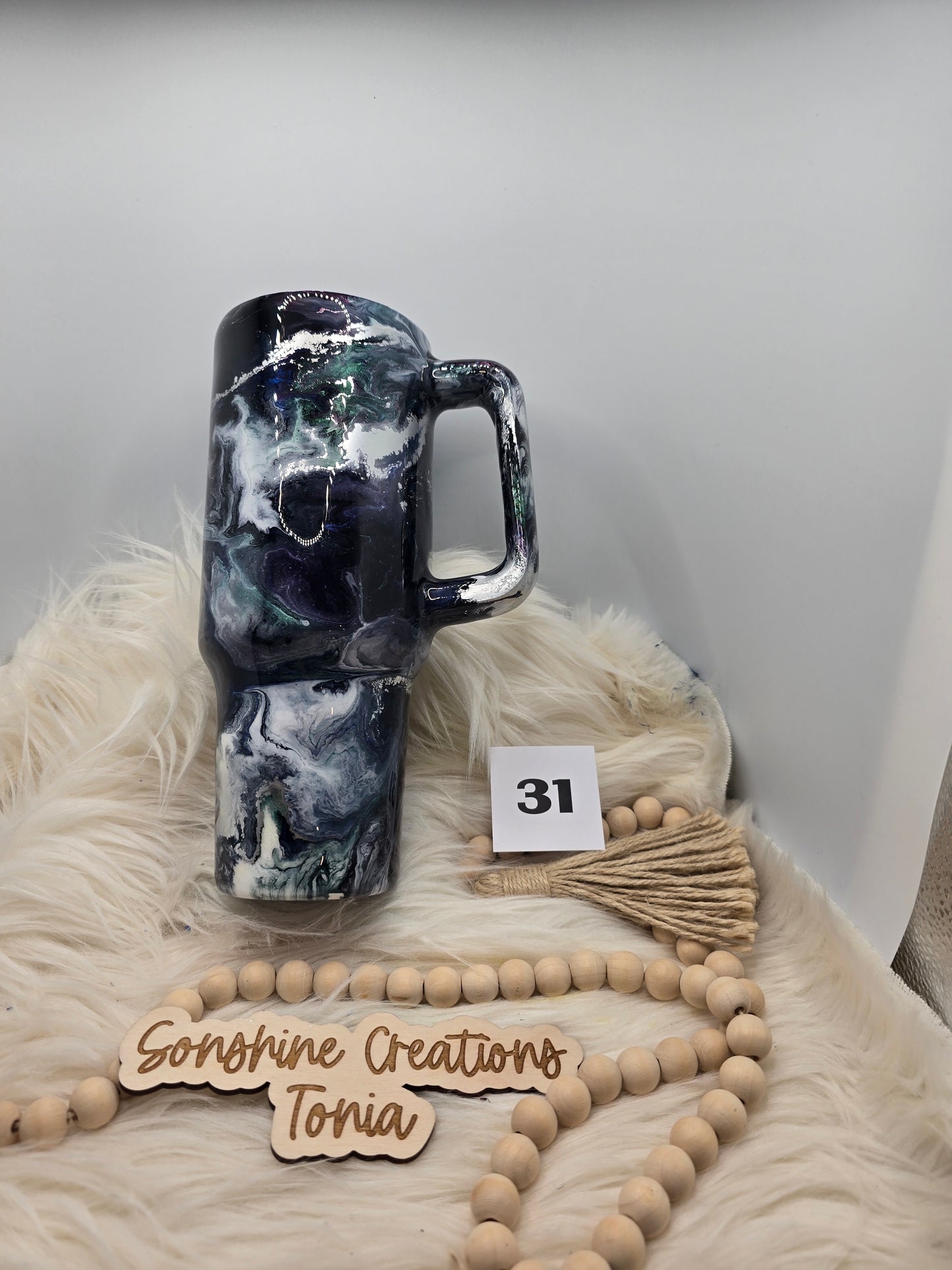 #31 Live Sale 5/31/2026 - 40oz Handle-Ghost glow marble