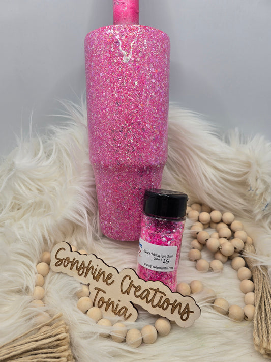 Live Hydrodipping base 12/16/25  7pm cst live- 30oz Clipmate- Freedom Glitter: Black Friday #25