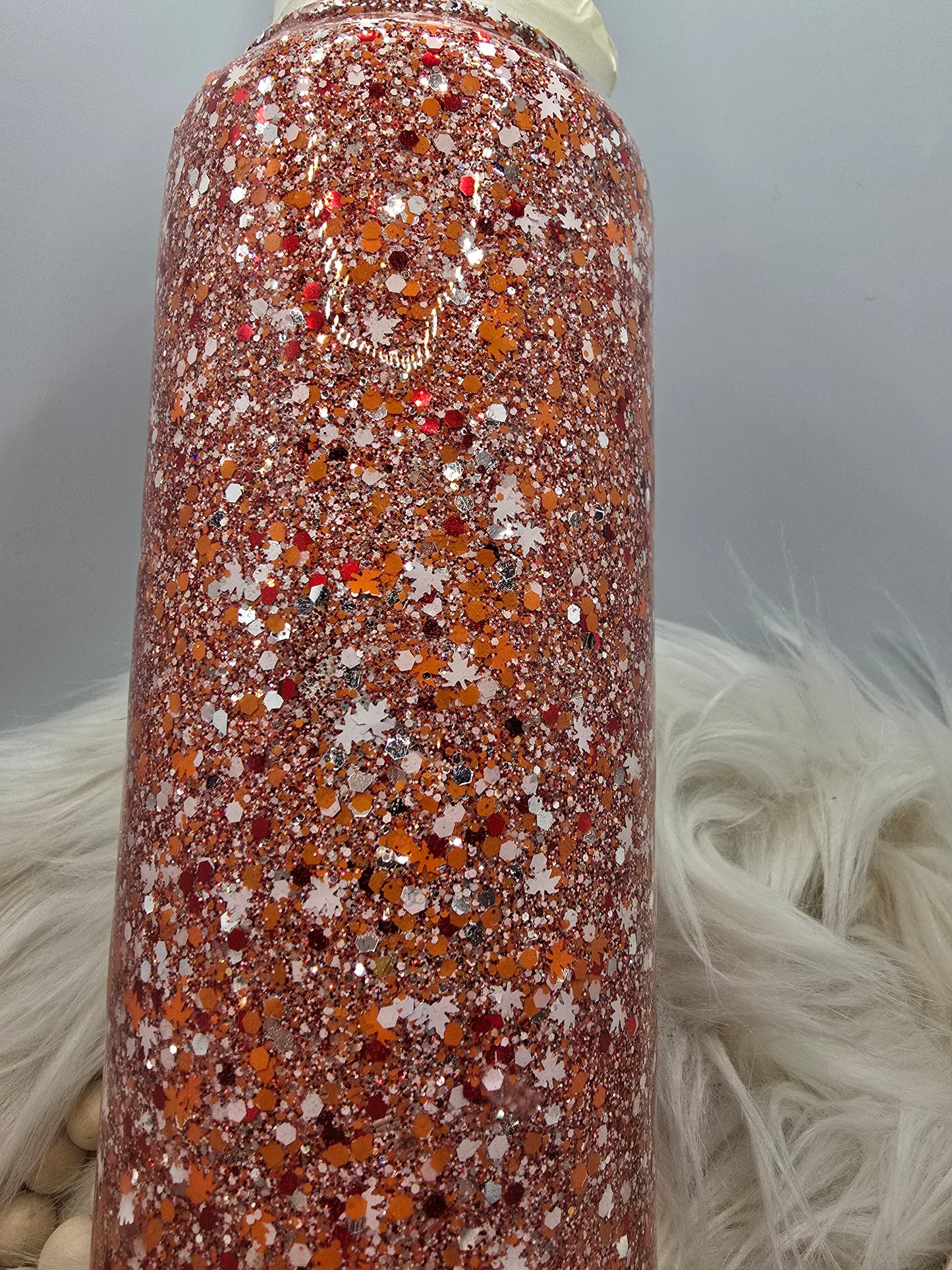 LIVE HYDRO DIP BASE 08/12/2025- 40oz Hydro Sport- Exclusive fall/leaves glitter