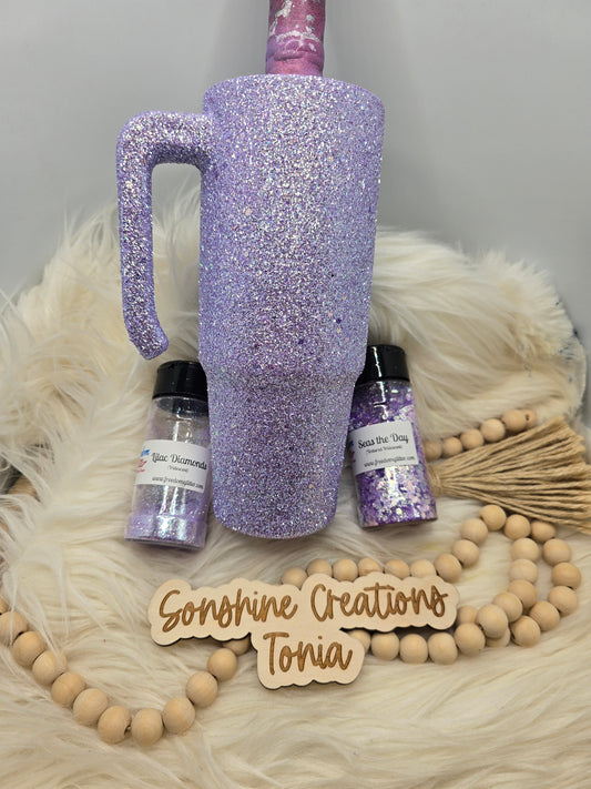 Live Hydrodipping base 5/12/26  7pm cst live- 30oz Grippy- Freedom Lilac Diamonds & Seas the day