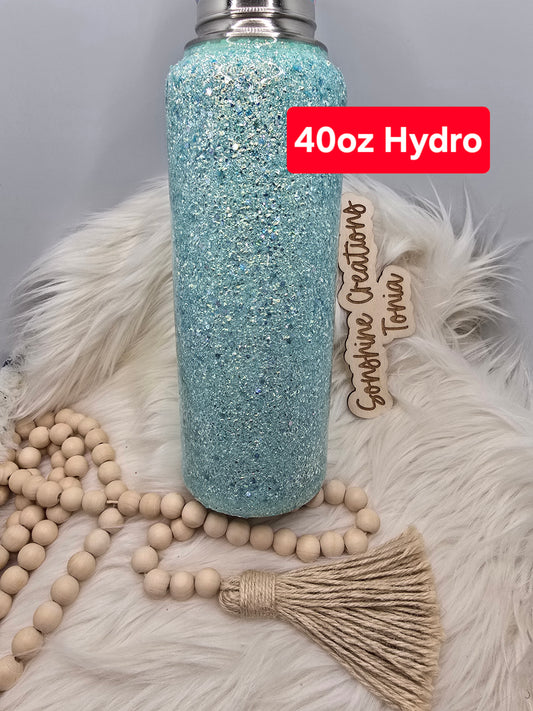 (Copy) 7/01/25 7pm cst live- Custom Tuesday-  40oz Hydro Sport Duo- Freedom Glitter:  Bravery