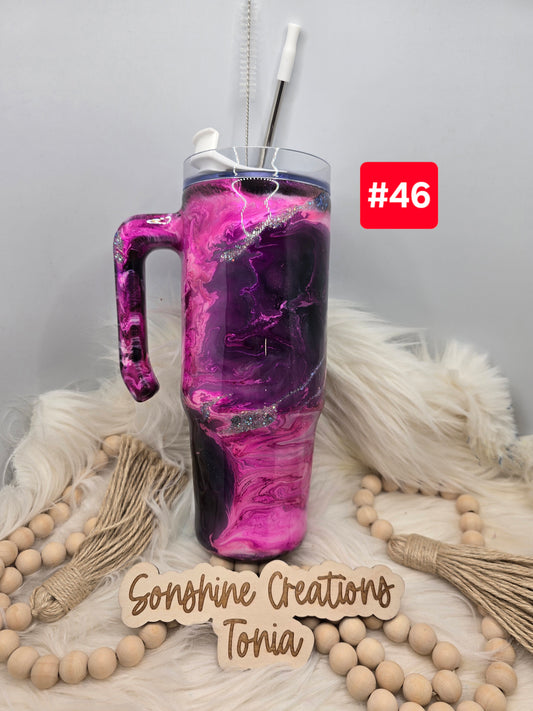#46 Live Sale 3/15/2026 - 30oz Grippy- Pink Passion