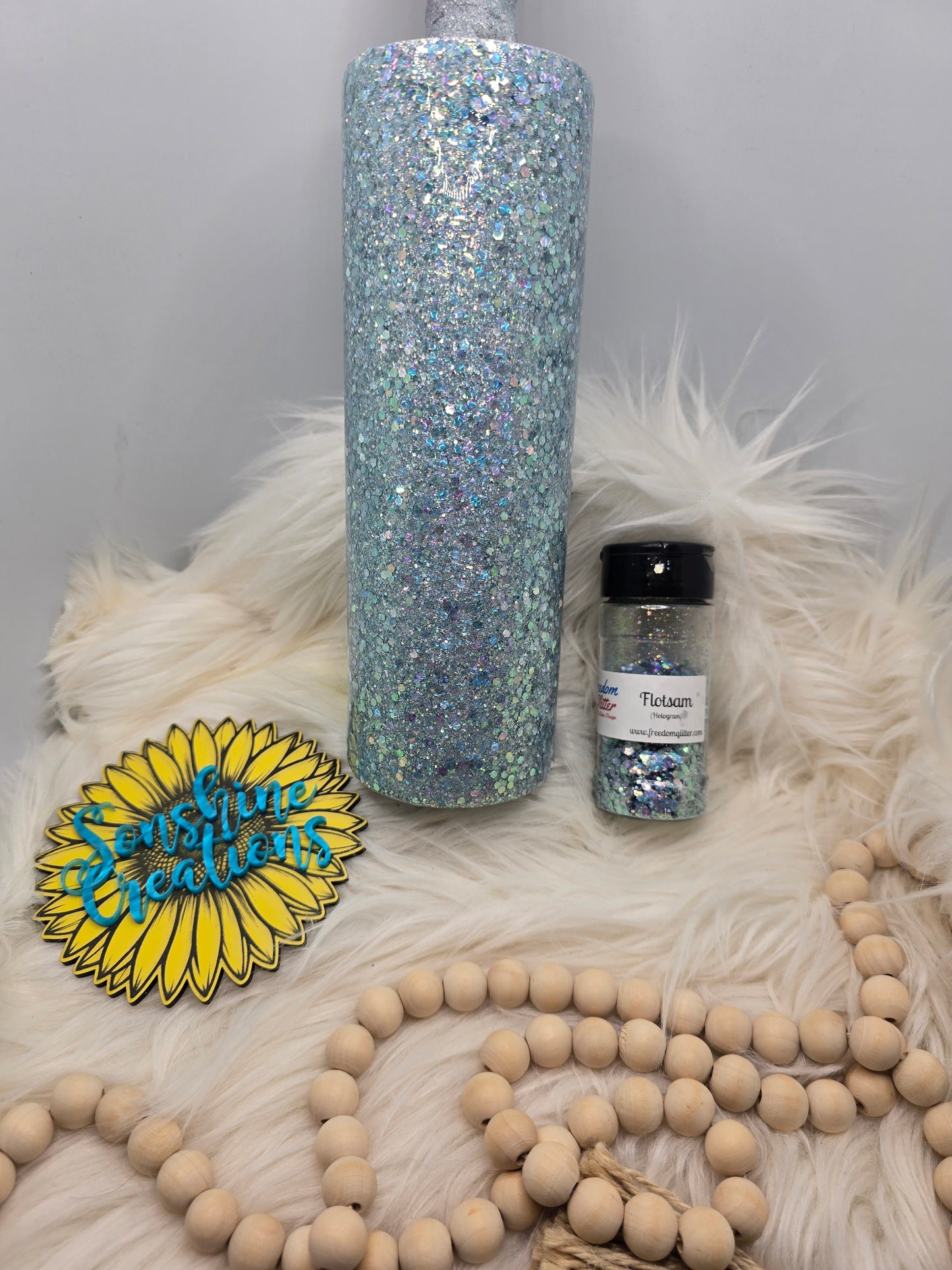 Live Hydrodipping base 9/03/26  11am cst- 30oz Skinny - Freedom Glitter: Flotsam