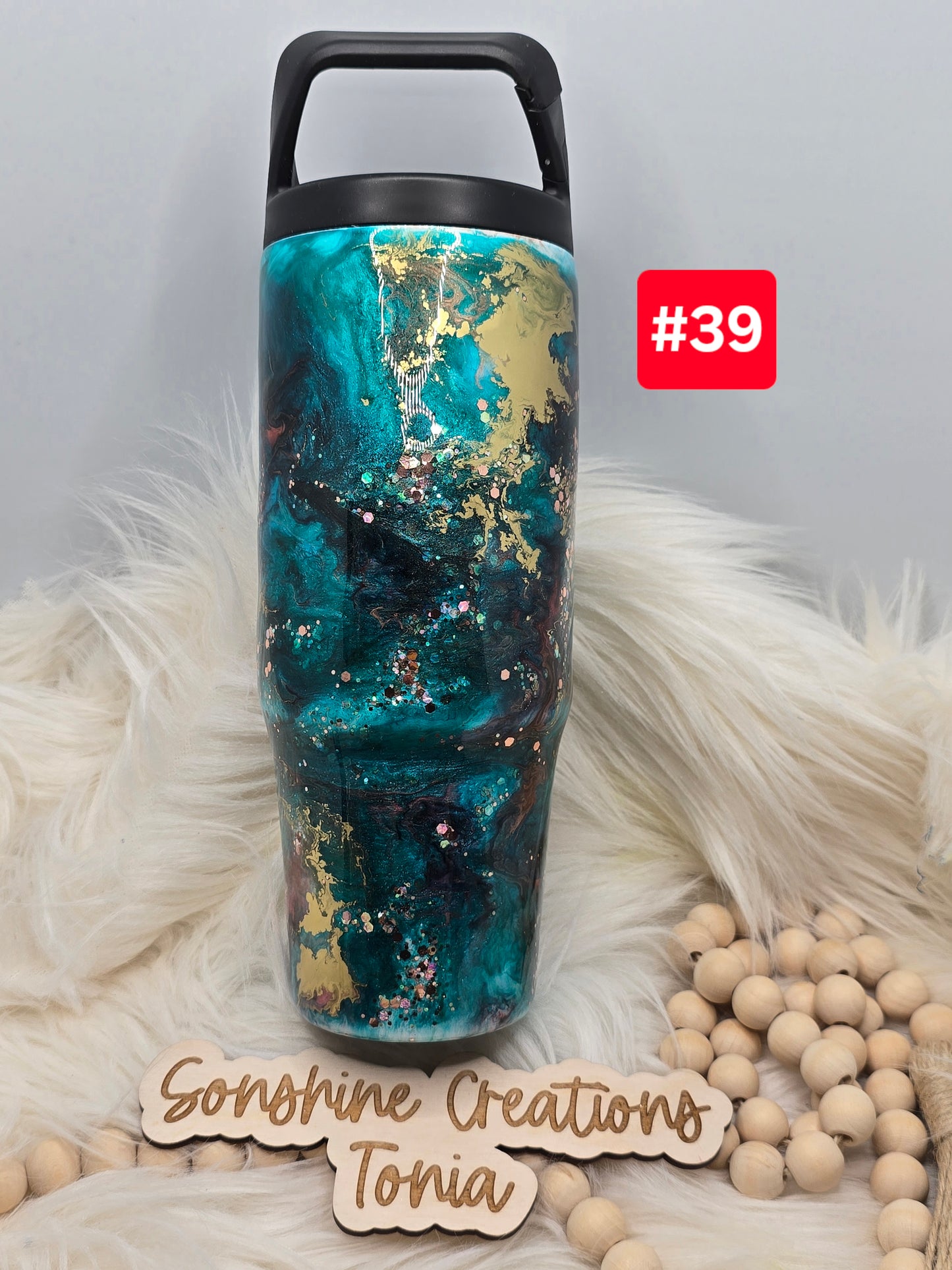 #39 Live Sale 2/01/2026 - 30oz Clipmate- Teal coral waymaker