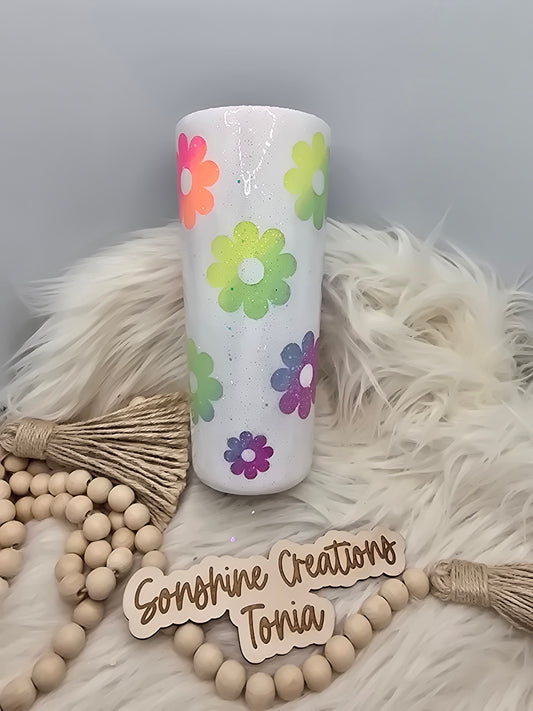 10/03/25 Tonia's Live Creations - 24oz Dual Flip - Retro Flowers