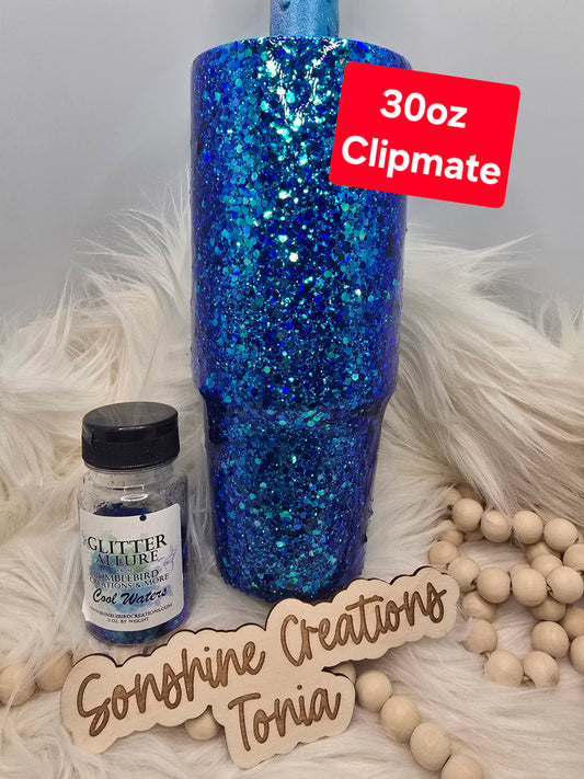 01/06/25  7pm cst live- Custom Tuesday- 30oz clipmate- Exclusive: Cool waters