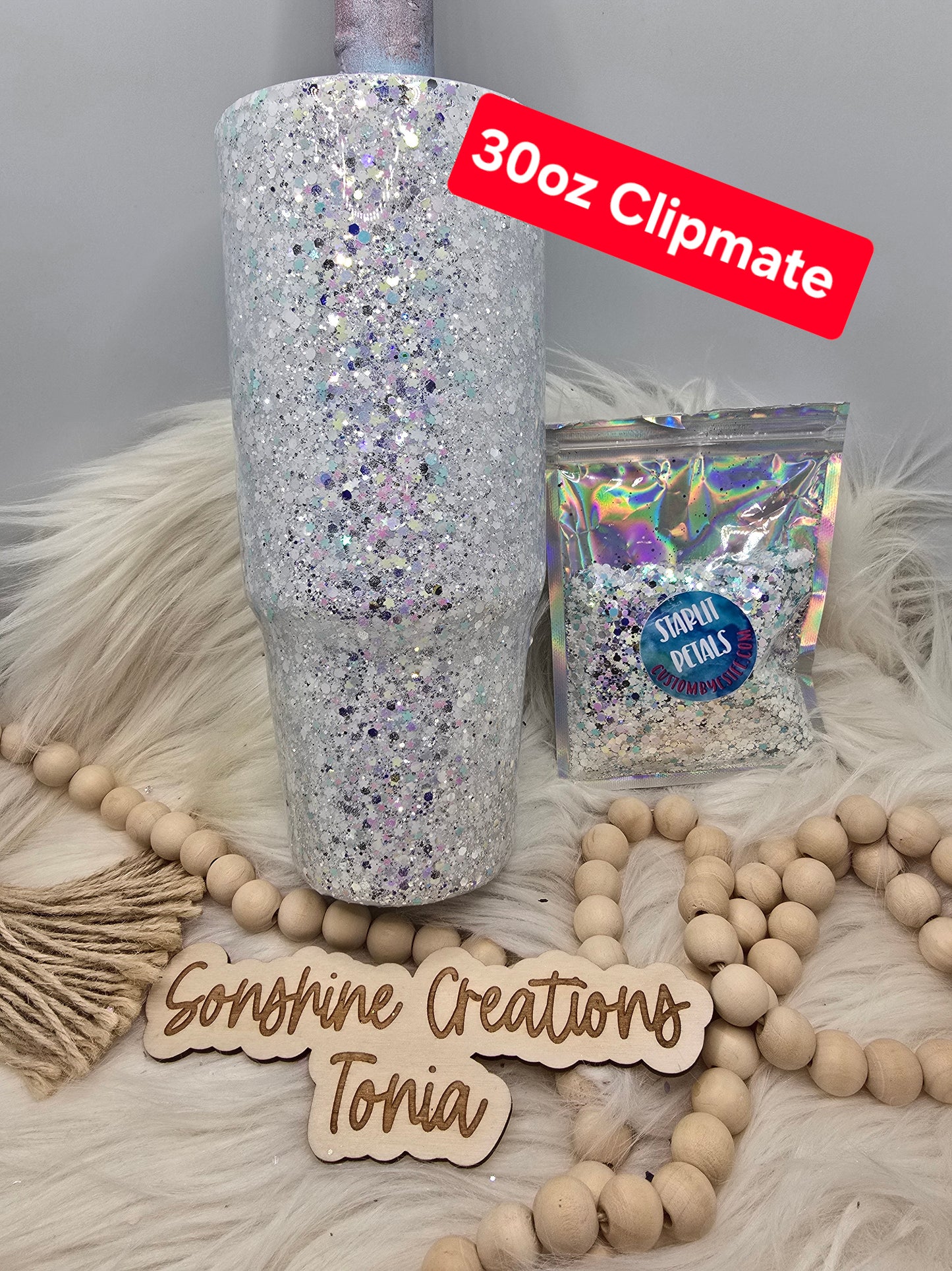 Live Hydrodipping base 11/18/25  10am cst live-  30oz Clipmate- CBE: Starlit Petals