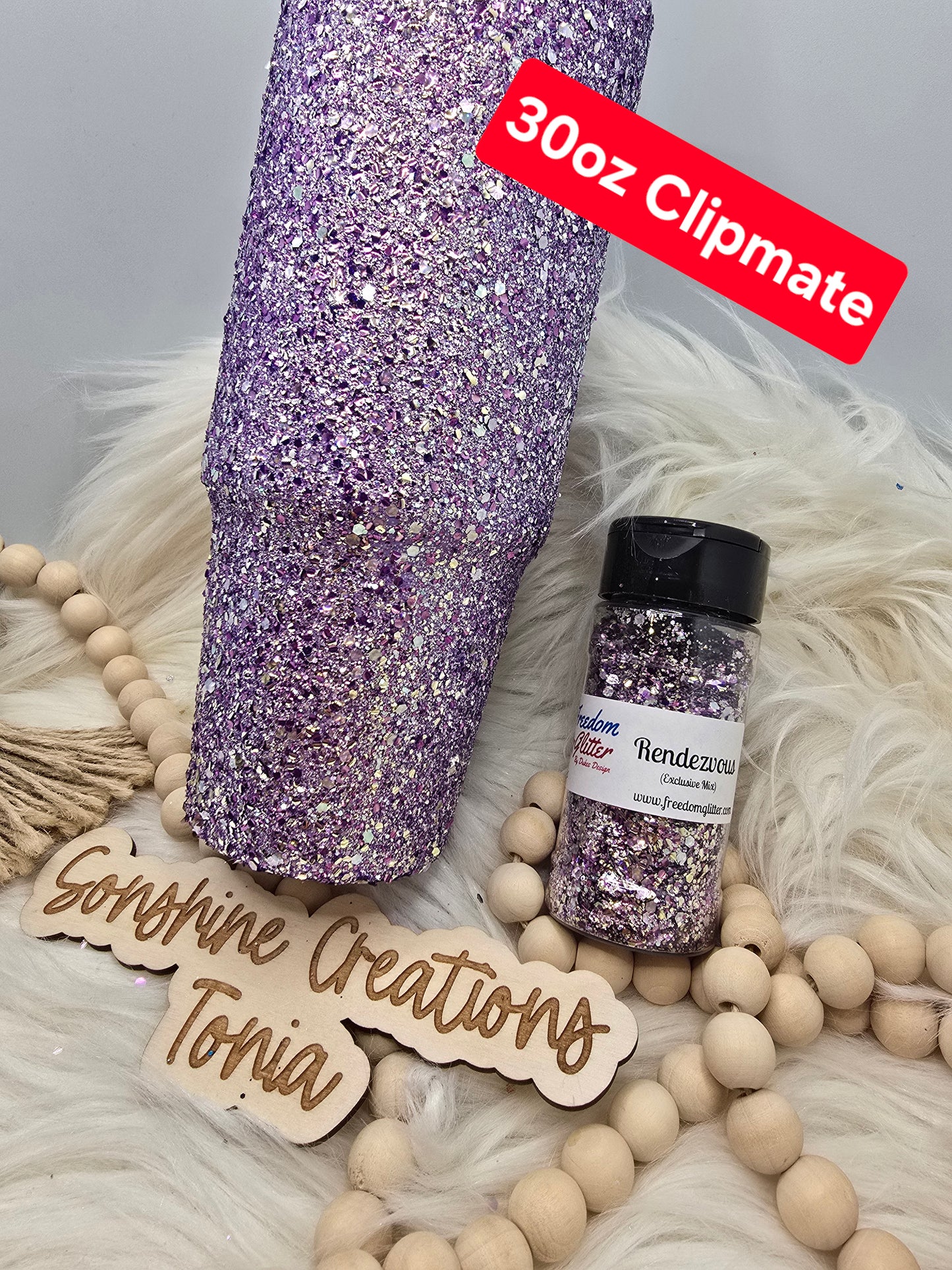 11/11/25  7pm cst live- Custom Thursday- 30oz Clipmate- Freedom Glitter: Rendezvous