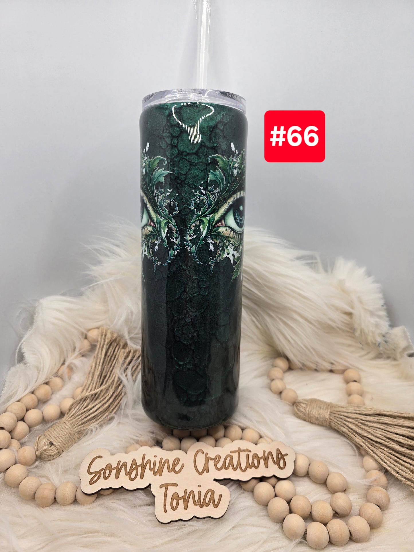 #66 Live Sale 3/15/2026 - 30oz Skinny- Dragon scales- dragon eyes