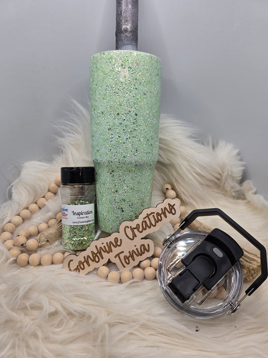 Live Hydrodipping base 2/17/26  7pm cst live- 30oz Tri-Sip- Freedom Glitter: Inspiration
