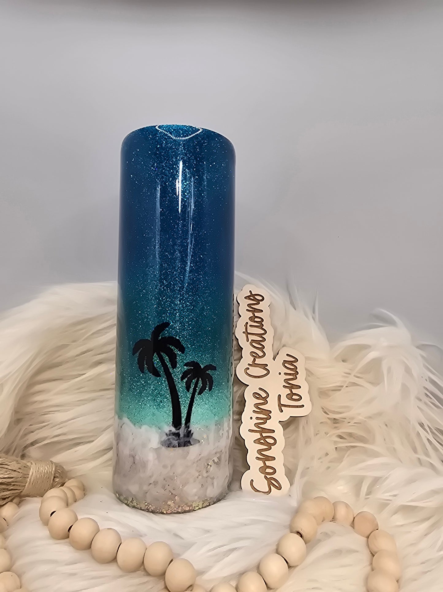 30oz Skinny-Beach more worry Less