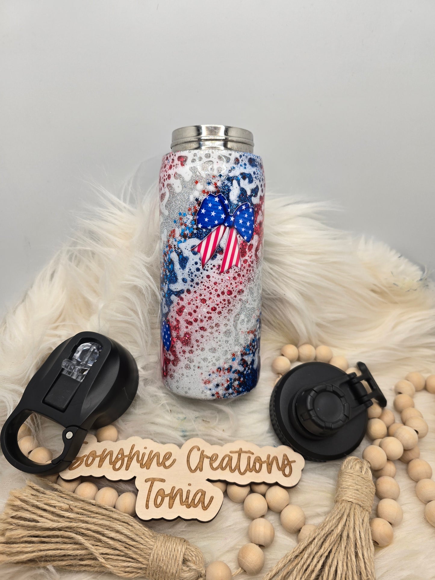 18oz Hydro duo- RWB powerwash bows
