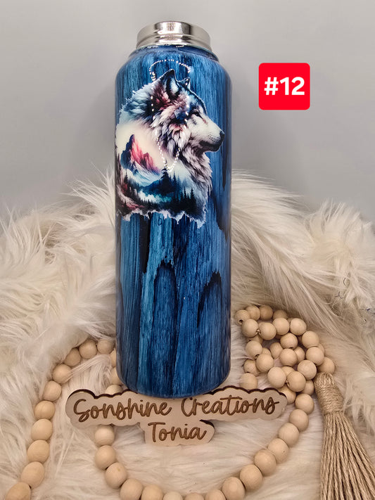 #12--Live Sale 12/07/2025 -  40oz Hydro Duo- Wolf Woodgrain