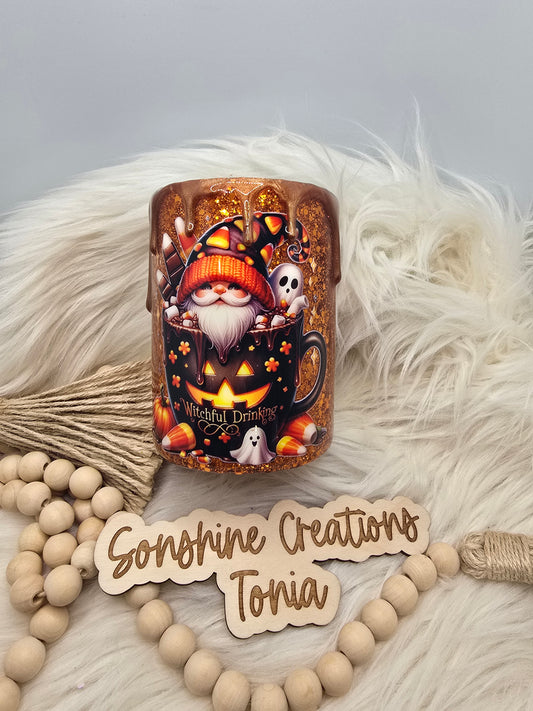 10/03/25 Tonia's Live Creations - 14oz Thick - Witchful Drinking Gnome
